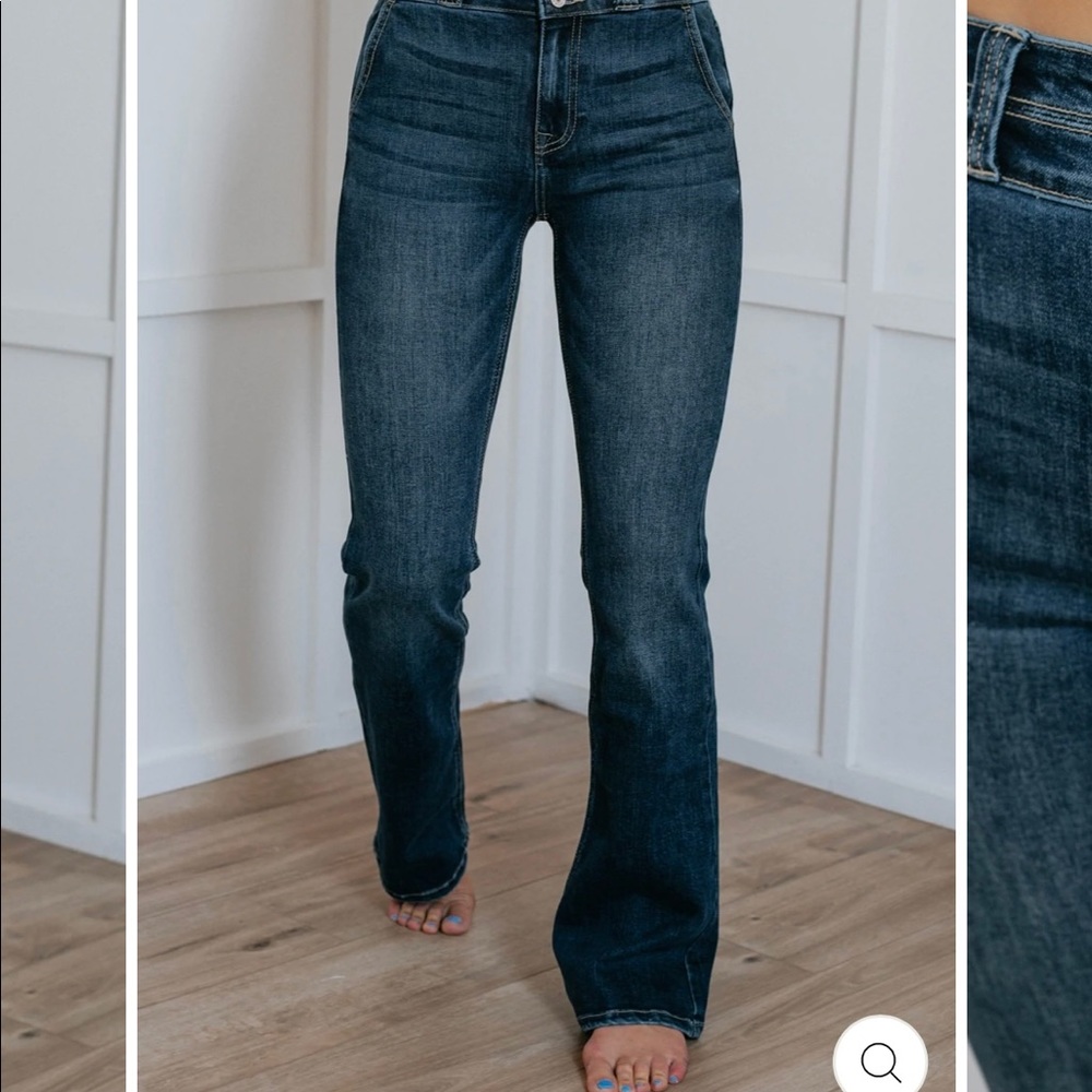 flare leg jeans